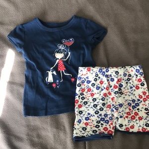 Baby gap 4th or July pajama set
